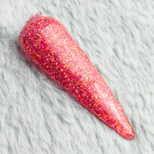 Load image into Gallery viewer, Guava Punch -Pink Glitter Nail Dip Powder
