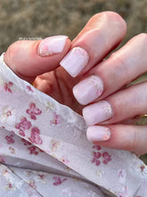Load image into Gallery viewer, Picking Peonies -Pink and Gold Glitter Nail Dip Powder
