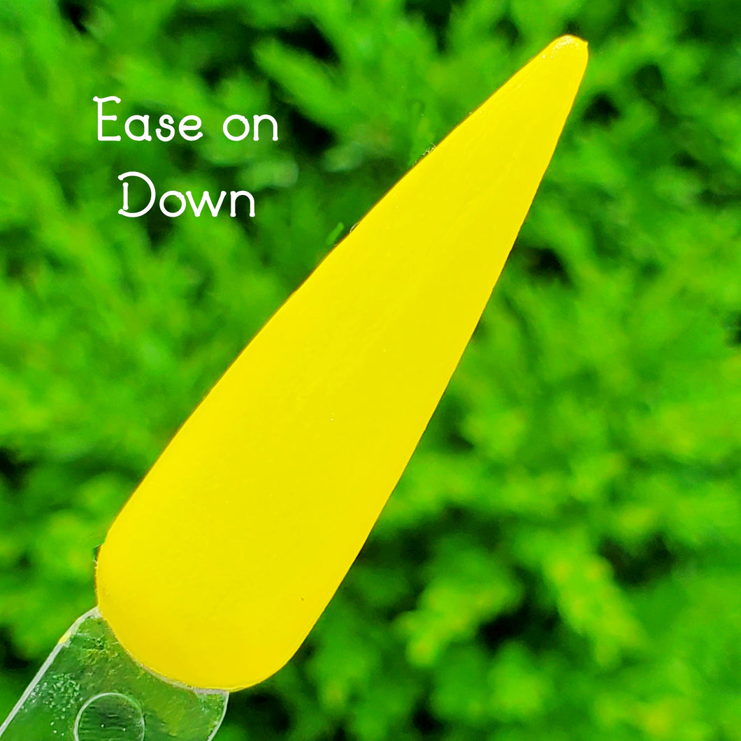 Ease on Down- Yellow Nail Dip Powder