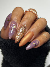 Load image into Gallery viewer, Avery- Champagne, Rose Gold Glitter Nail Dip Powder
