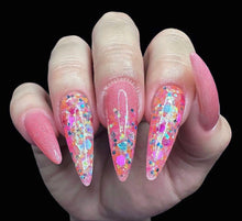 Load image into Gallery viewer, Velvet Rouge- Pink Shimmer Nail Dip Powder-Pink, Coral, Peach
