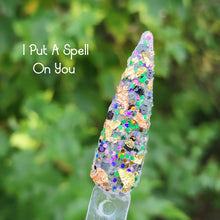 Load image into Gallery viewer, I Put A Spell On You  -Glitter and Foil Mix Nail Dip Powder
