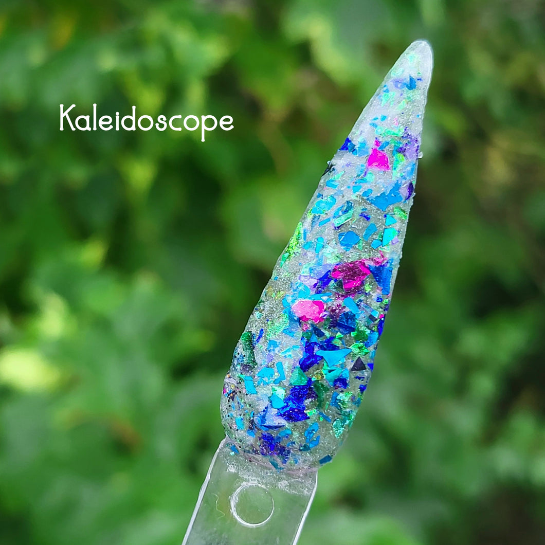 Kaleidoscope  -Flakes and Foil Mix Nail Dip Powder