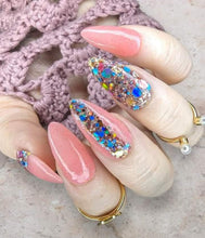 Load image into Gallery viewer, Mia- Gold, Rose Gold, Pink, Blue,  Glitter Nail Dip
