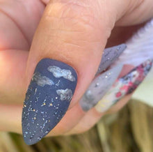 Load image into Gallery viewer, Cool Cat- Navy Blue Shimmer Nail Dip Powder
