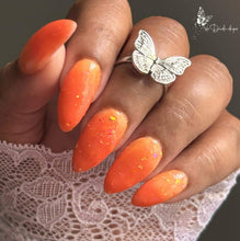 Load image into Gallery viewer, Sunkissed Summer- Coral-Peach Thermal, Flakes Nail Dip Powder
