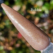 Load image into Gallery viewer, Bobbie -Brown Shimmer Nail Dip Powder
