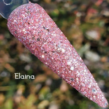 Load image into Gallery viewer, Elaina- Pink Glitter Nail Dip Powder
