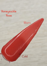 Load image into Gallery viewer, Honeysuckle Rose - Red and Coral Thermal Nail Dip Powder

