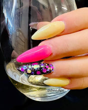 Load image into Gallery viewer, Buttercream Queen- Yellow Shimmer Nail Dip Powder
