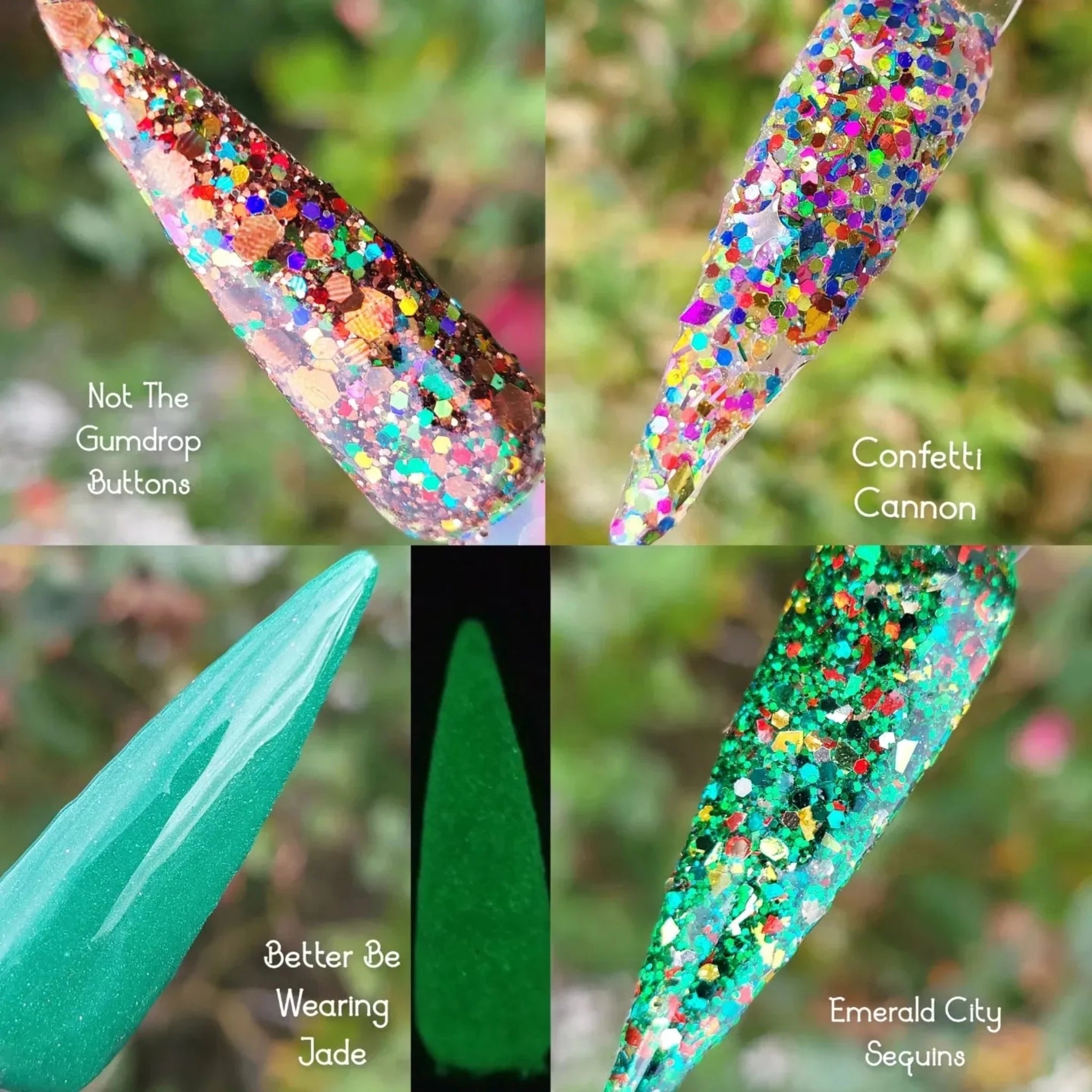 Dip Dye Glitter - Spécial anniversaire