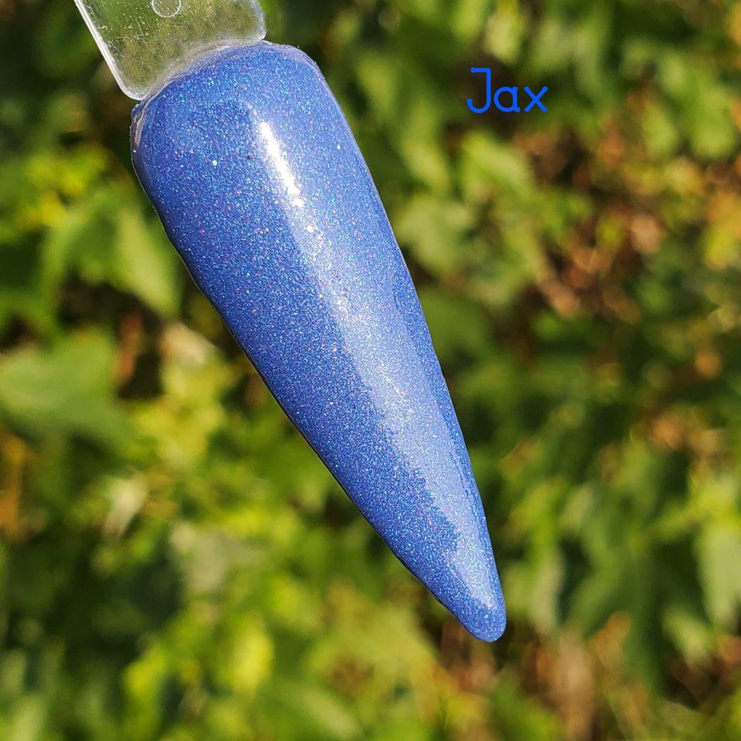 Jax- Royal Blue Shimmer Nail Dip Powder