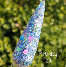 Load image into Gallery viewer, Mirthday 2.0- Pastel Chunky Glitter Nail Dip Powder
