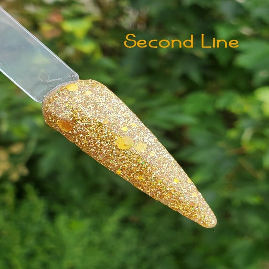 Second Line- Gold Nail Dip Powder