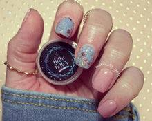 Load image into Gallery viewer, #Naptime - Blue and Pink Flake Nail Dip Powder
