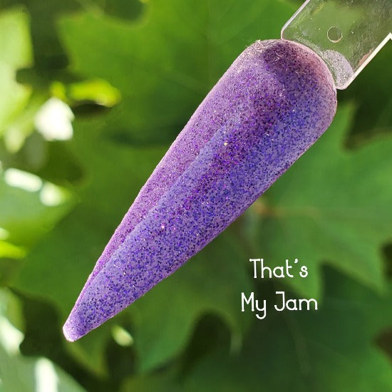 That's My Jam- Purple Shimmer and Glitter Nail Dip Powder