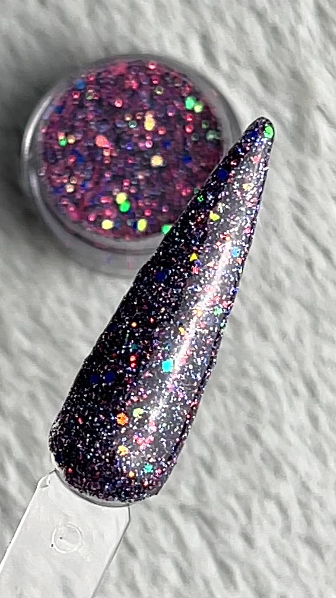 Riley-Gunmetal and Pink Fine Glitter, Flakes Nail Dip Powder – Nellie  Belle's Nails