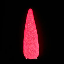 Load image into Gallery viewer, Hawaiian Fire-Neon Magenta, Glow, Fine Glitter Nail Dip Powder
