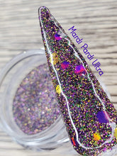 Load image into Gallery viewer, Mardi Pardi Ultra- Purple Nail Dip Powder- Purple, Green, Gold
