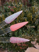Load image into Gallery viewer, Sammie-  Salmon Shimmer Nail Dip Powder
