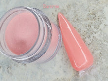 Load image into Gallery viewer, Sammie-  Salmon Shimmer Nail Dip Powder
