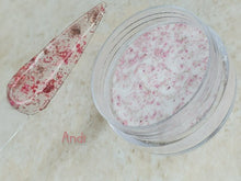 Load image into Gallery viewer, Andi- Pink and Rose Gold  Foil Dip Powder

