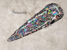 Load image into Gallery viewer, Meteorite- Gunmetal/Gray Nail Dip Powder
