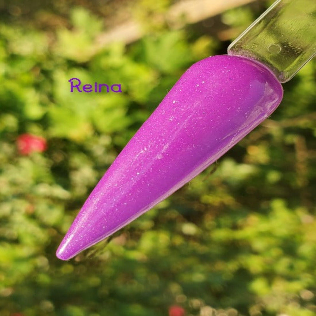Reina -Purple Shimmer Nail Dip Powder
