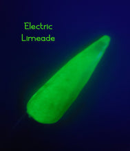 Load image into Gallery viewer, Electric Limeade - Neon Green Glow Nail Dip Powder
